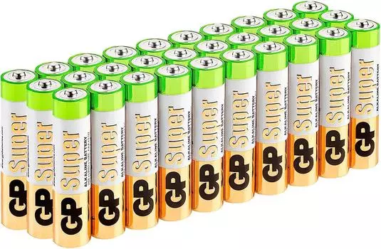 Батарейки GP Super 24A LR03 АAА 1 5.В 30штс доставкой!