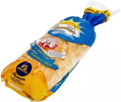 Батон Каравай Наше Солнышко нарезанный 400гс доставкой!