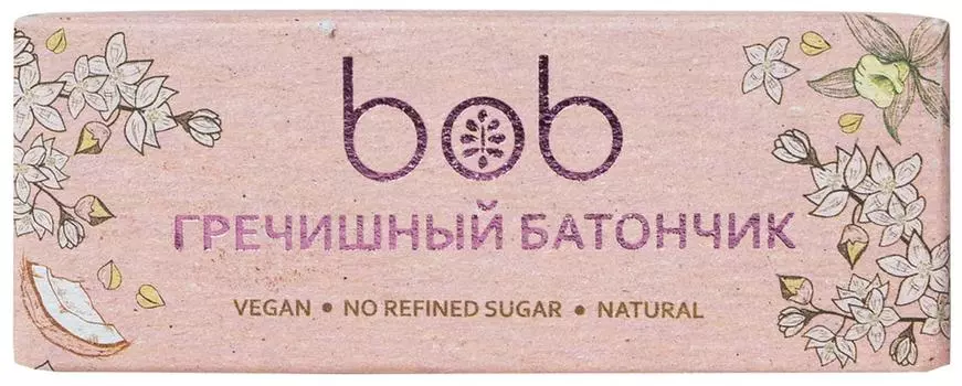 Батончик Bob Гречишный 50г - Vprok.ru Перекрёсток