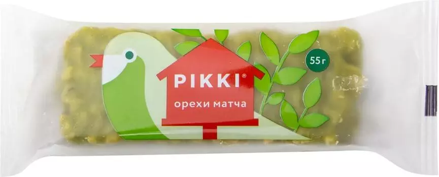 Батончик PIKKI Орехи Матча 55г