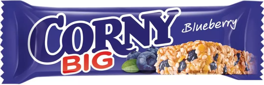 Батончик злаковый Corny Big с черникой 40г