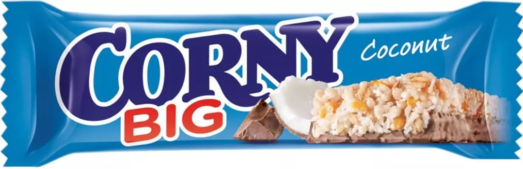 Батончик злаковый Corny Big с кокосом 50г
