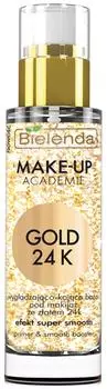 База под макияж Bielenda Make-up Gold 24K Academie разглаживающая и успокаивающая 30мл