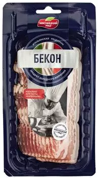Бекон Мясницкий ряд сыровяленый нарезка 130г
