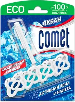 Блок для очищения унитаза Comet Океан 48г