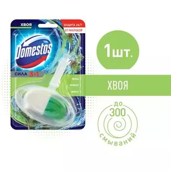 Блок для унитаза Domestos Хвоя 3в1 40г