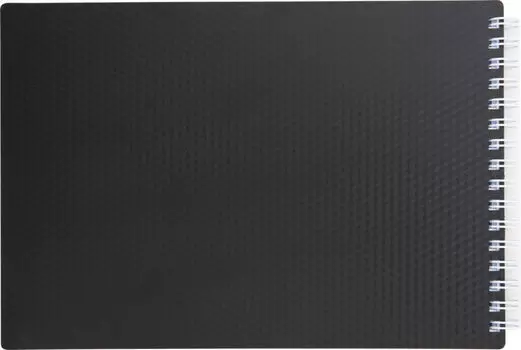 Блокнот Hatber Diamond черный 80 листов