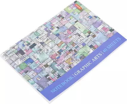 Блокнот Hatber Graphic Arts А5 клетка 40л