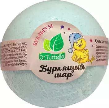 Бомбочка для ванны Dr.Tuttelle Детская Сладкий сон 120г