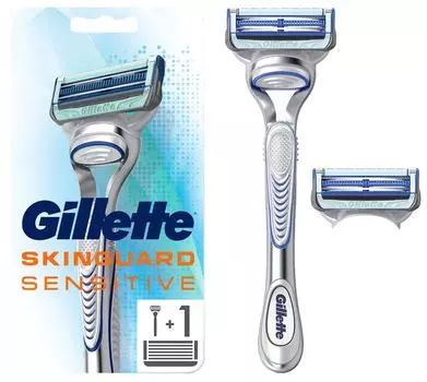 Бритва Gillette SkinGuard Sensitive с 1 сменной кассетой