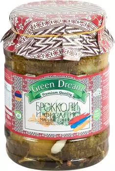 Брокколи и физалис Green Dream маринованные 700г