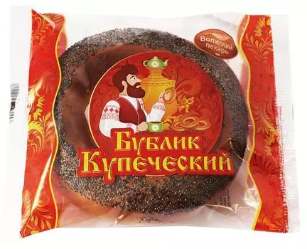 Бублик Волжский пекарь Купеческий 100г