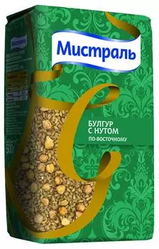 Булгур Мистраль с нутом по-восточному 500г