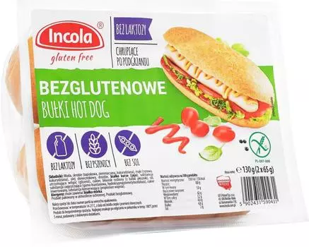 Булочки Incola для Хот-Догов 130г