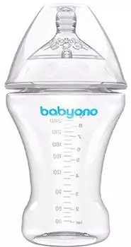 Бутылочка для кормления Babyono Natural nursing 260мл