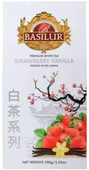 Чай Basilur Белый xай с ароматами клубники и ванили 20*1.5г