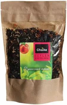 Чай Chaiko черный душистый персик 200г