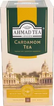 Чай черный Ahmad Tea Cardamon 25*2г. Доставим до двери!