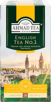 Чай черный Ahmad Tea English №1 25*2г