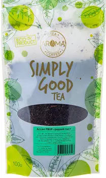 Чай черный Aroma Ассам средний лист 100г