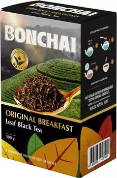 Чай черный Bonchai Original Breakfast 100гс доставкой!