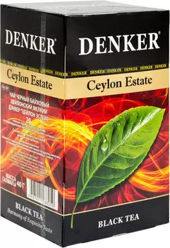 Чай черный Denker Ceylon Estate 20*2г