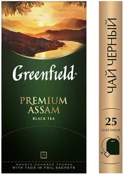 Чай черный Greenfield Premium Assam 25*2г