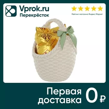 Чай черный Hilltop Керамическая корзинка Зеленый бант 30г