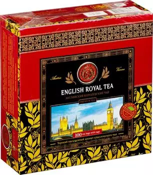 Чай черный Kwinst Английский Королевский 100*2г