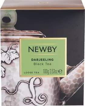 Чай черный Newby Darjeeling 100г - Vprok.ru Перекрёсток