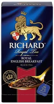 Чай черный Richard Royal English Breakfast 25*2г