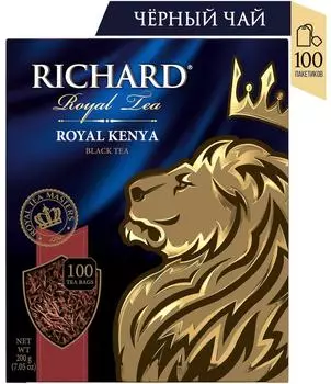 Чай черный Richard Royal Kenya 100*2г. Закажите онлайн!