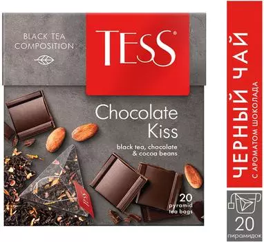 Чай черный Tess Choсolate Kiss 20*1.8г