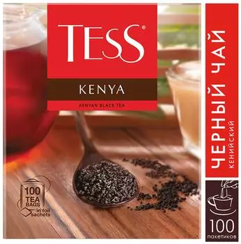 Чай черный Tess Kenya 100*2г - Vprok.ru Перекрёсток