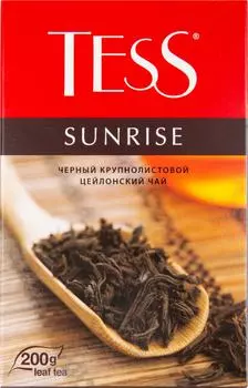 Чай черный Tess Sunrise 200г - Vprok.ru Перекрёсток