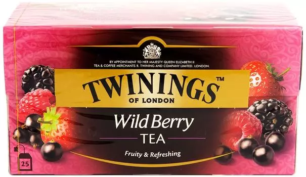 Чай черный Twinings Лесные ягоды 25*2г