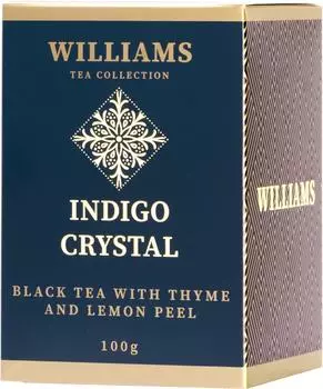 Чай черный Williams Indigo Crystal 100гс доставкой!