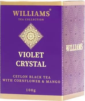 Чай черный Williams Violet Crystal 100гс доставкой!