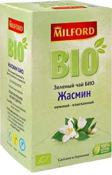 Чай Милфорд БИО Зеленый жасмин 20*1.75г