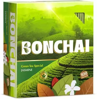 Чай зеленый Bonchai Green Tea Special Jasmine 100*2г