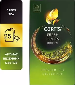 Чай зеленый Curtis Fresh Green 25*1.7г