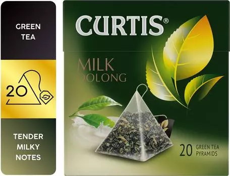 Чай зеленый Curtis Milk Oolong 20*1.7г