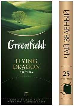 Чай зеленый Greenfield Flying Dragon 25*2г