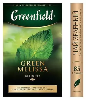 Чай зеленый Greenfield Green Melissa 85г