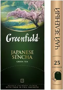 Чай зеленый Greenfield Japanese Sencha 25*2г