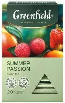 Чай зеленый Greenfield Summer Passion 20*1.8г