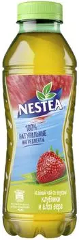 Чай зеленый Nestea Клубника и Алоэ вера 500мл