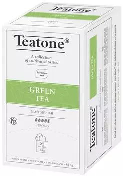 Чай зеленый Teatone 25*1.8г