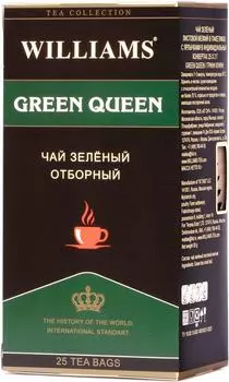 Чай зеленый Williams Green Queen 25*2г. Закажите онлайн!