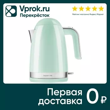 Чайник электрический Galaxy Line GL 0332 2200Вт мятный 1.7л